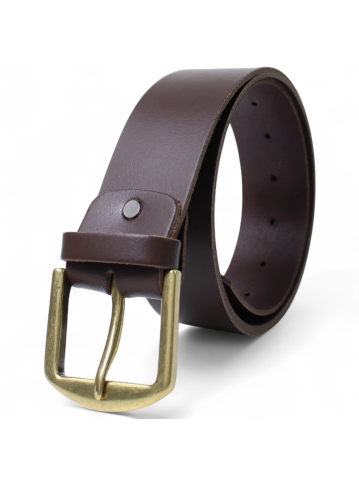 

Мужской ремень с винтом темно-коричневого цвета FRONHOFER