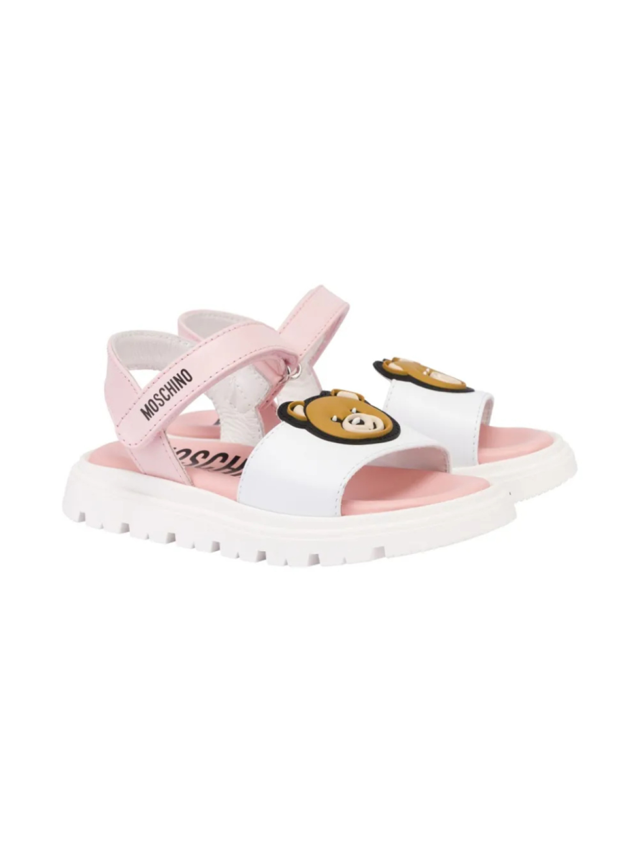 

Moschino Kids сандалии Teddy Bear, белый