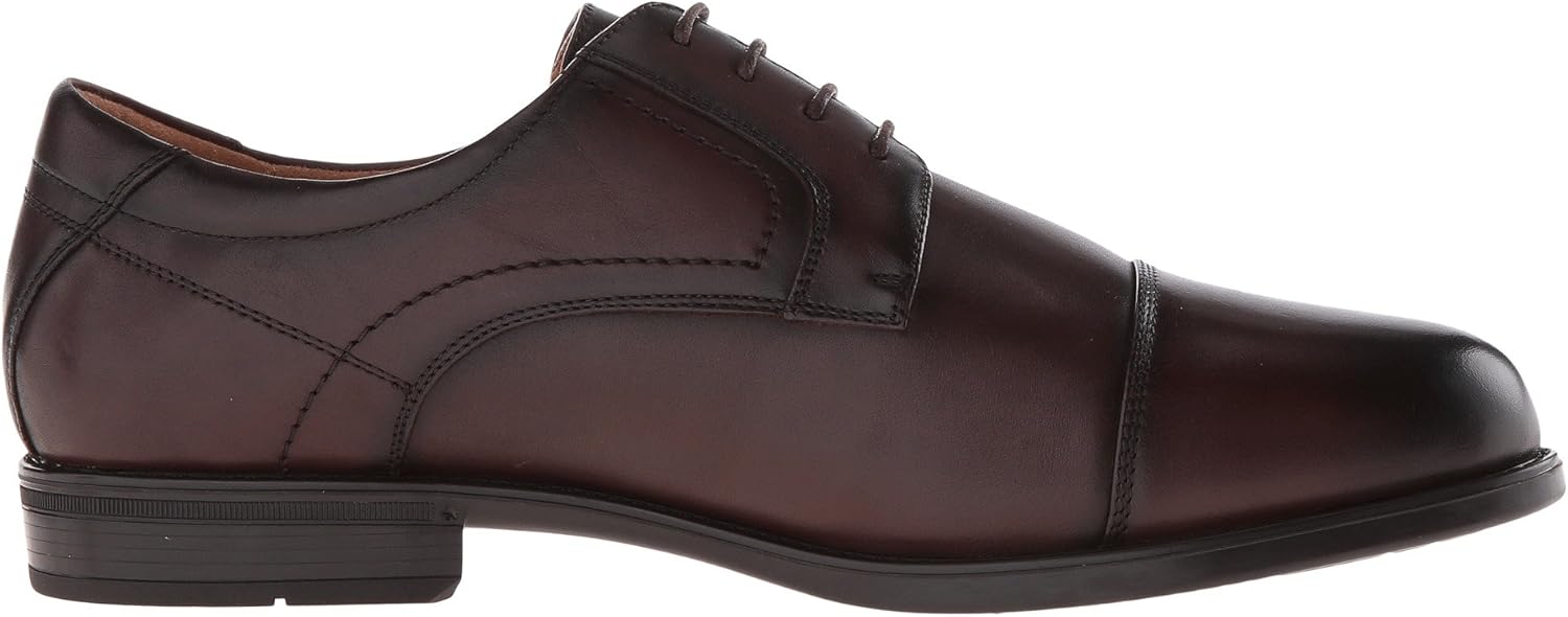 Мужские оксфорды Florsheim Midtown Cap Toe, коричневый — фото 2