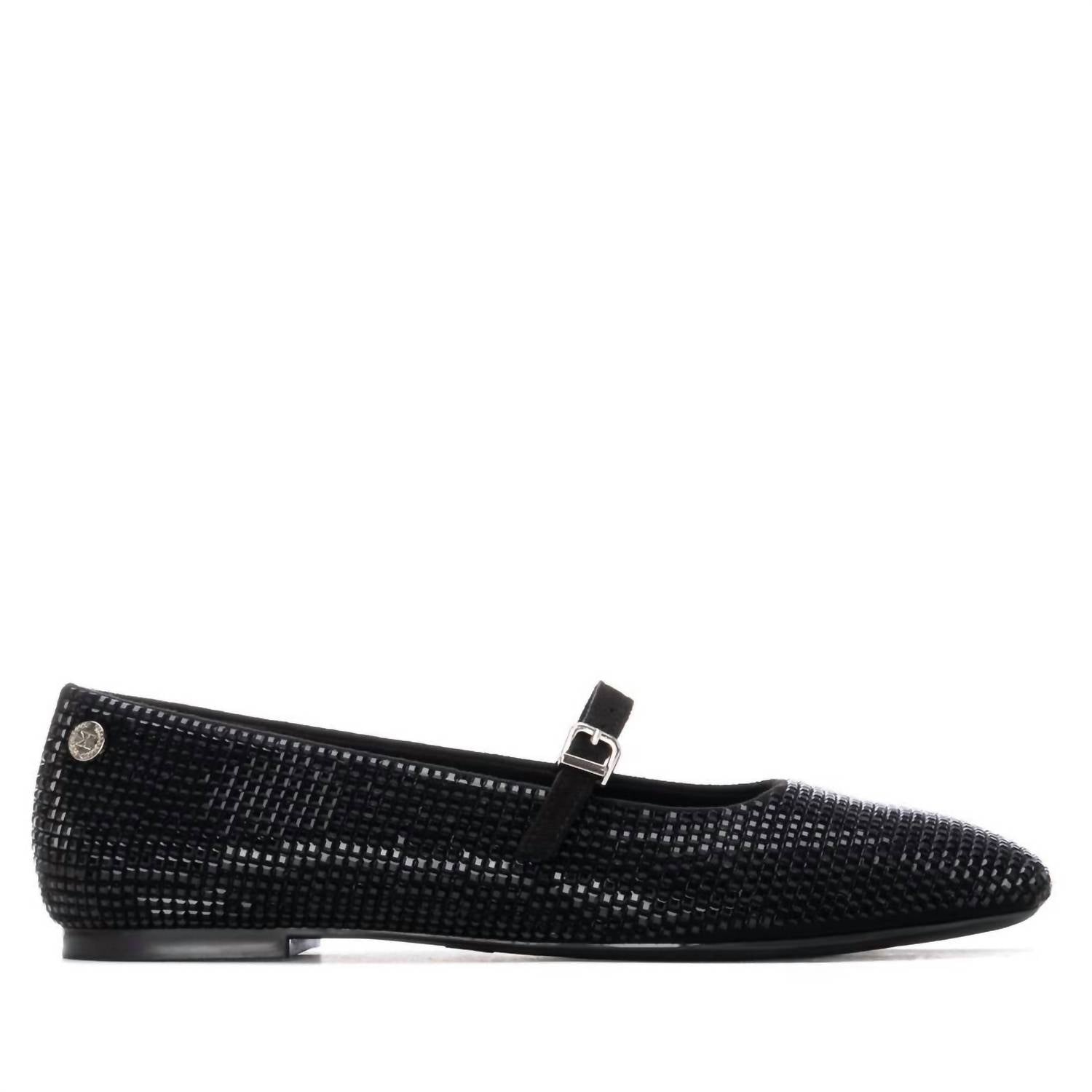 Women's 144700 Round Toe Sandals In Black Xti