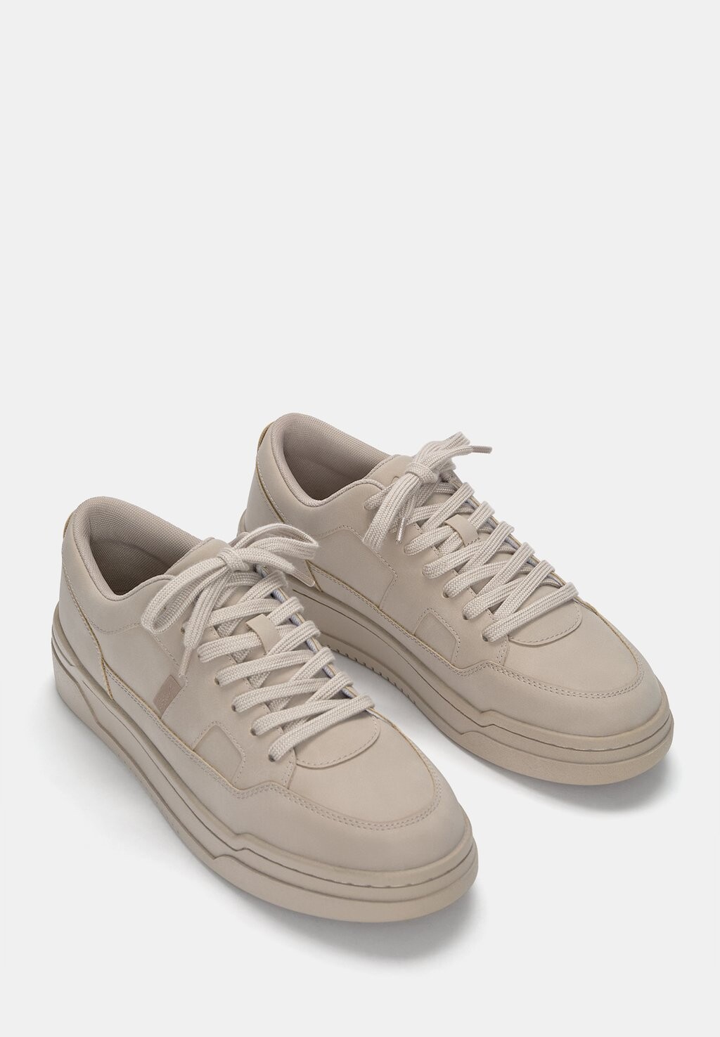 

Кроссовки CHUNKY SOLE PULL&BEAR, бежевый