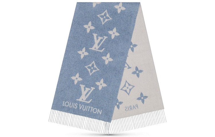 

Studdy Reykjavik Вязаный шарф Женский Синий LOUIS VUITTON