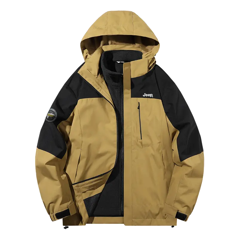 

Jeep Ветрозащитная термо куртка унисекс, Earth Yellow[Includes Fleece Liner]