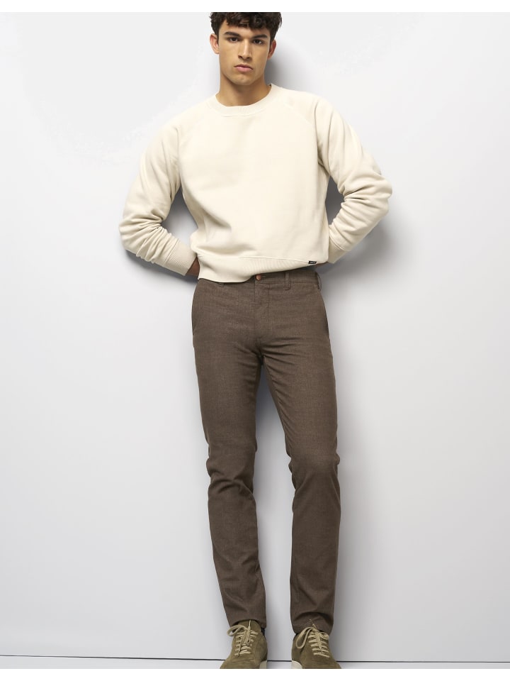 

Брюки чинос Meyer, коричневый