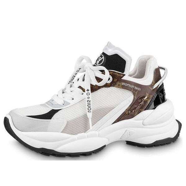 Кроссовки run away sneakers 'beige brown' Louis Vuitton, белый