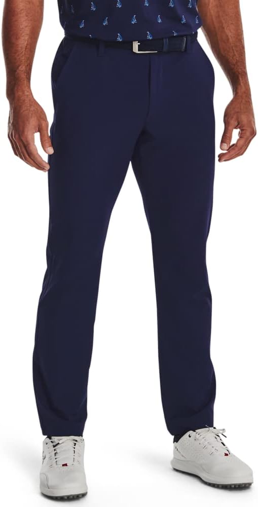 

Under Armour Unisex-Adult Men's Ua Drive Tapered Pants, (410) Midnight Navy/Halo Gray