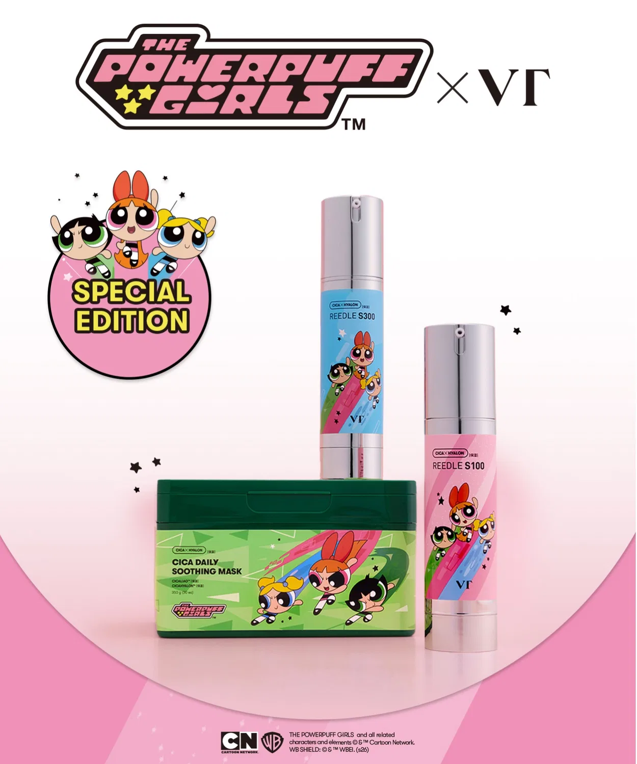 Бустер Vt — Reedle Shot 300 с микроиглами, , Powerpuff Girls Edition, 50 мл — фото 4