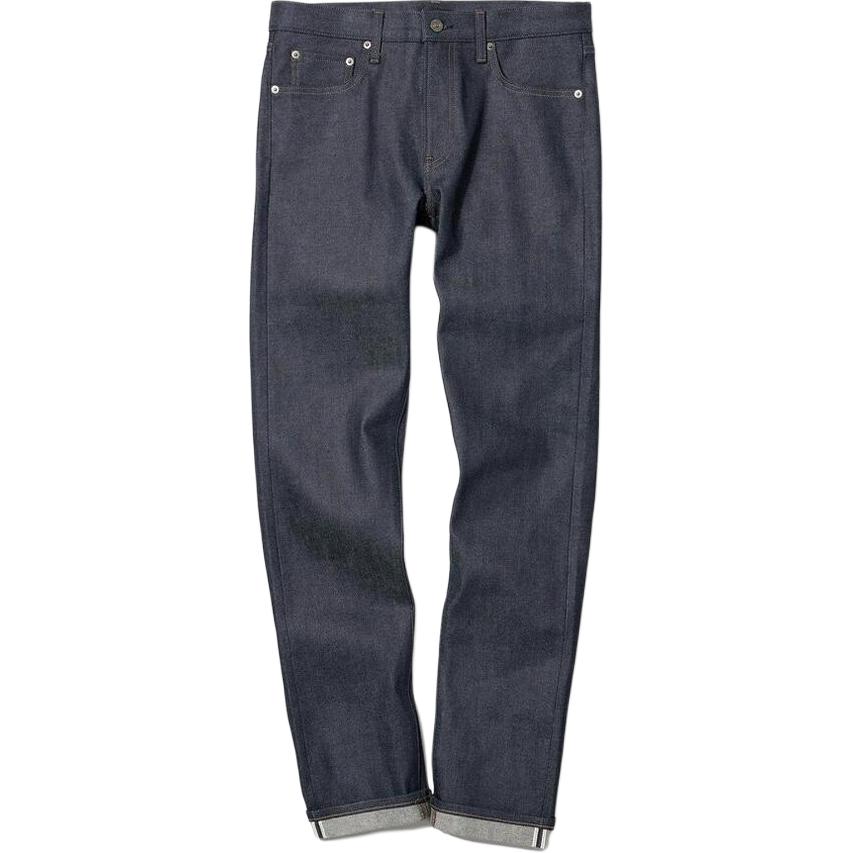 

UNIQLO Джинсы унисекс темно-синие