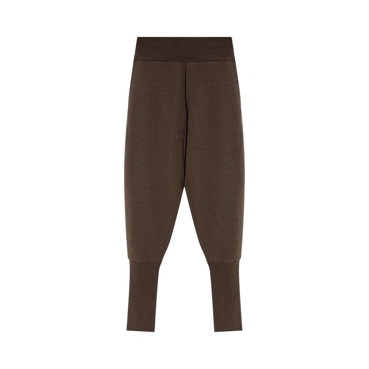 

Брюки Lemaire Relaxed Rib Pants Dark Brown Melange, коричневый