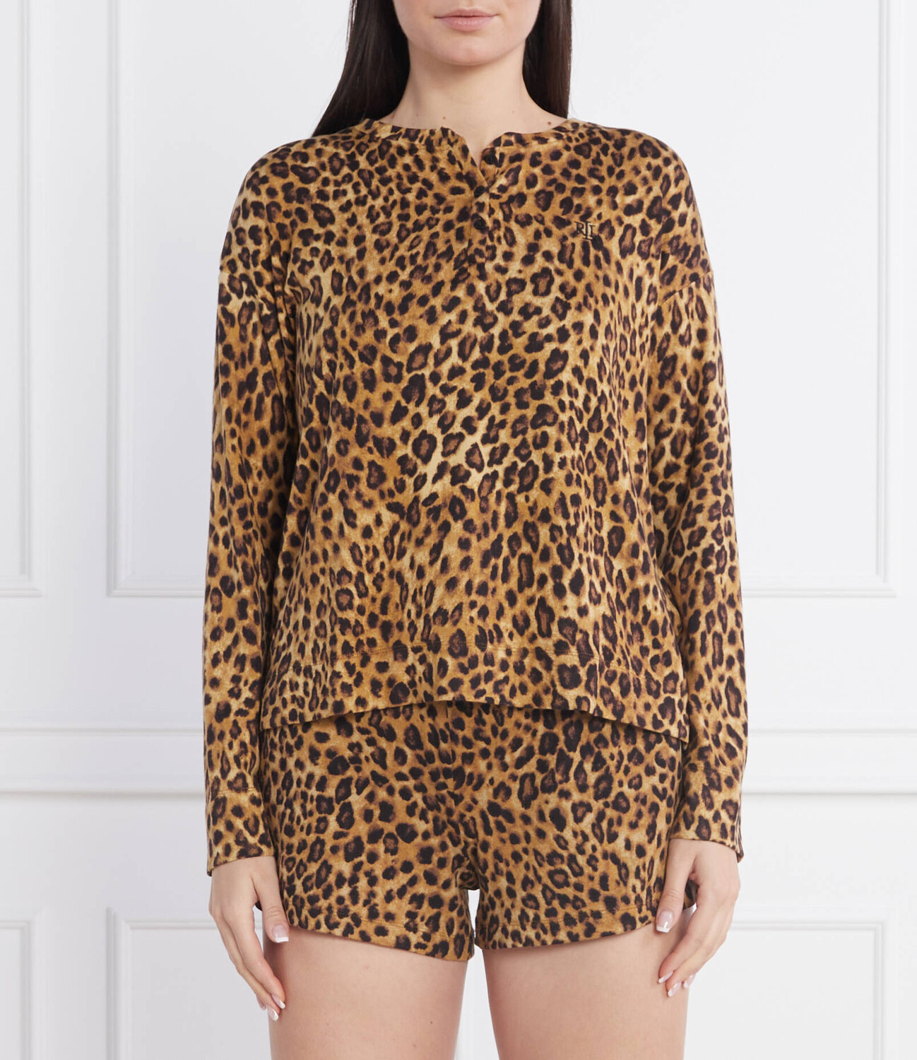 

Пижама LAUREN RALPH LAUREN Regular Fit, коричневый