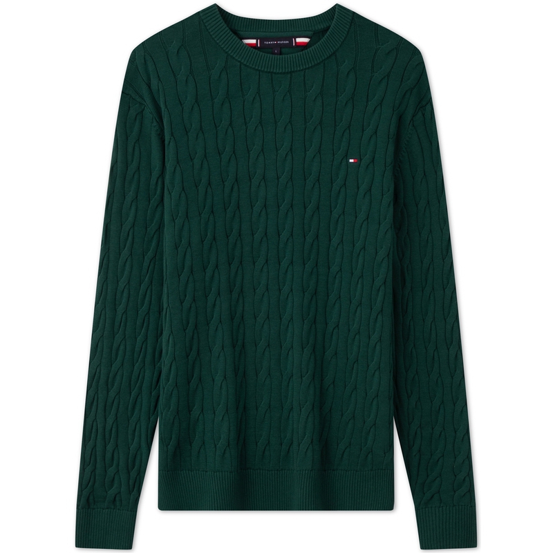 

Джемпер Cable-knit Crew-neck Sweater Tommy Hilfiger, Jasper L6K
