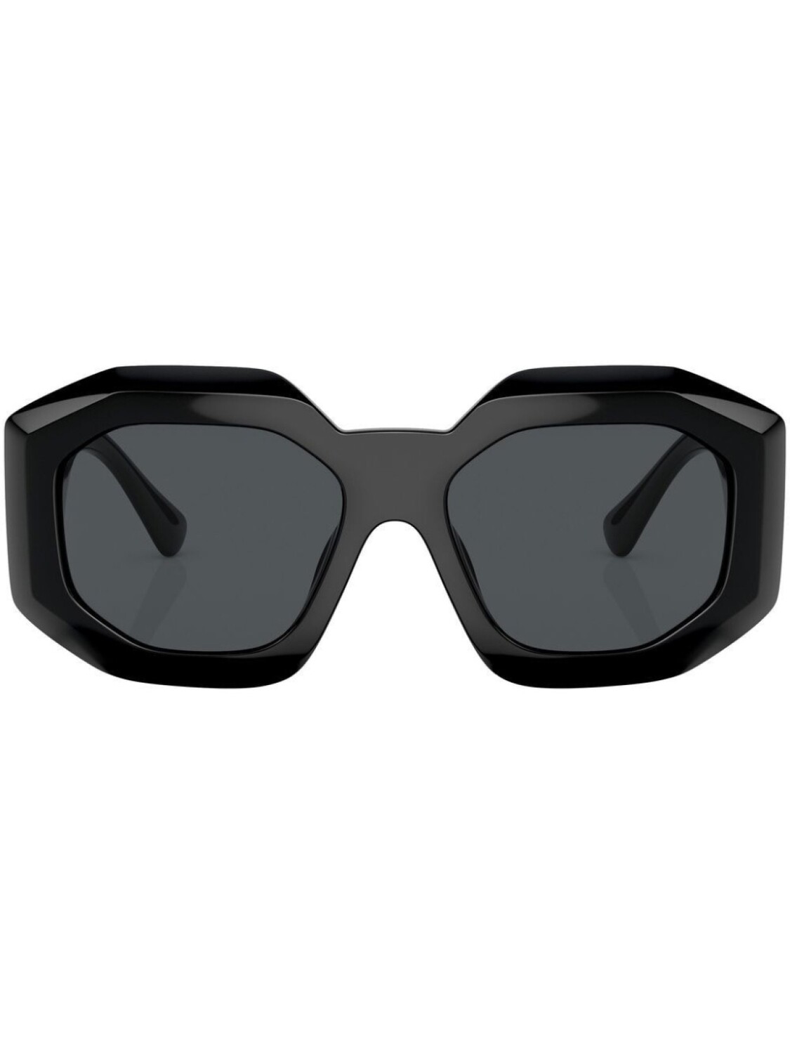

Versace Eyewear солнцезащитные очки с декором Medusa, черный
