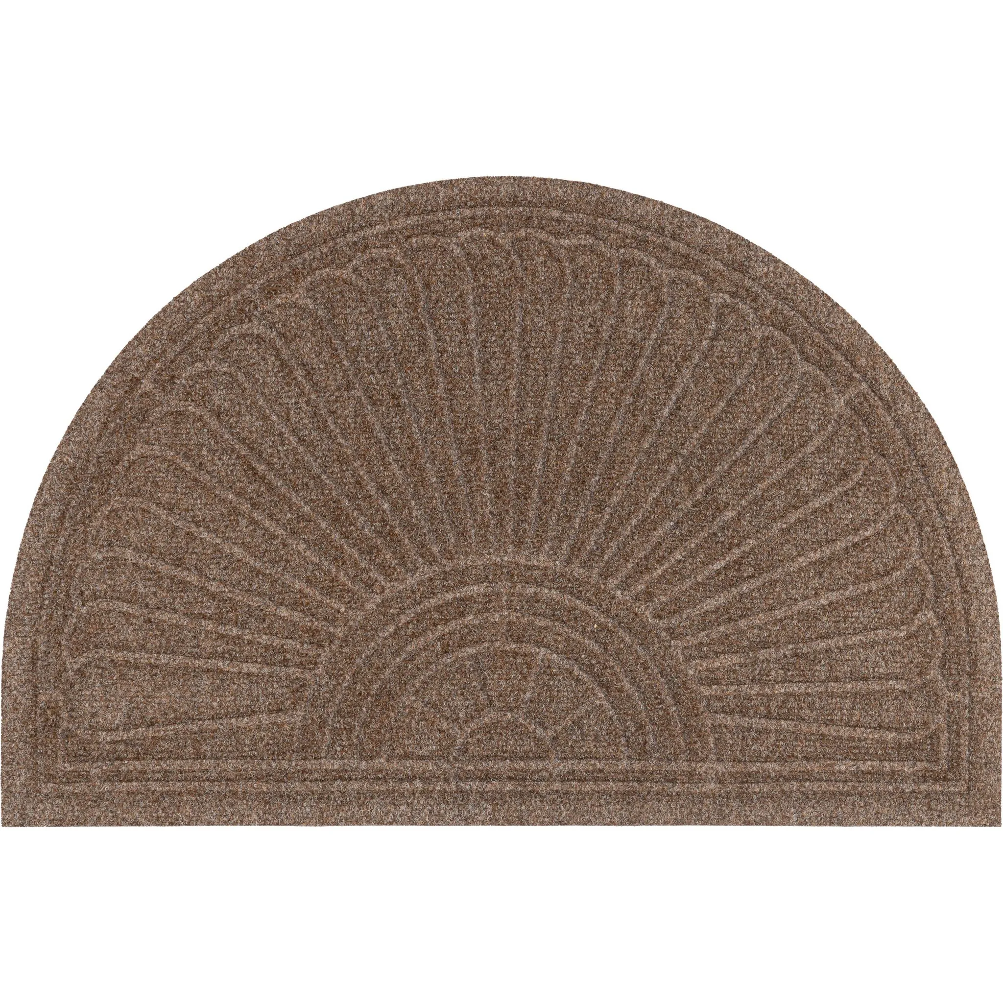 

Коврик Wash+dry by Kleen-Tex «DUNE Halfmoon taupe», прямоугольный, высота 8 мм, грязеулавливающий коврик, нескользящий, подходит для использования внутри и снаружи помещений, можно стирать, коричневый
