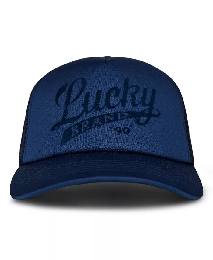 

Женская кепка дальнобойщика с принтом Lucky Brand, синий