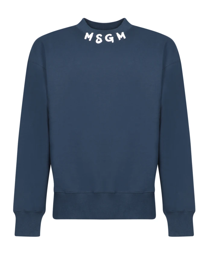

Толстовка стильная и модная Msgm, синий