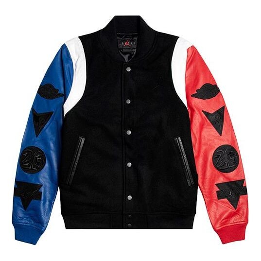 

Куртка Men's Air Jordan Sleeve Destroyer Sleeve Jacket Black, черный