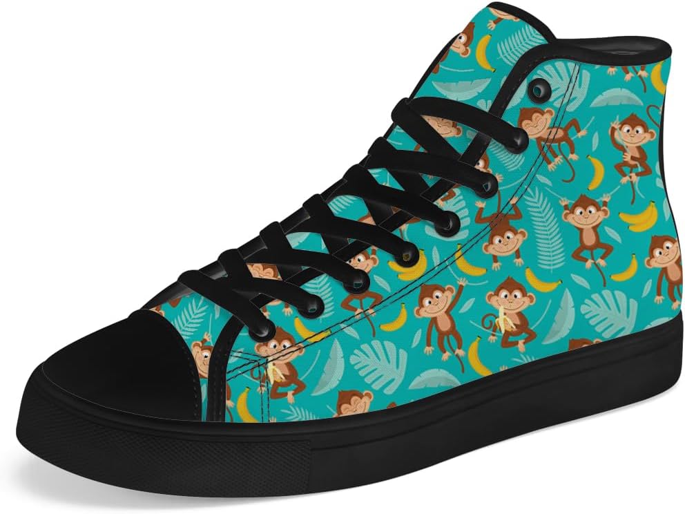 

Кеды на высокой подошве Chebing Monkey для мужчин и женщин, с шнуровкой, повседневная обувь, подарок для парня или девушки, синий