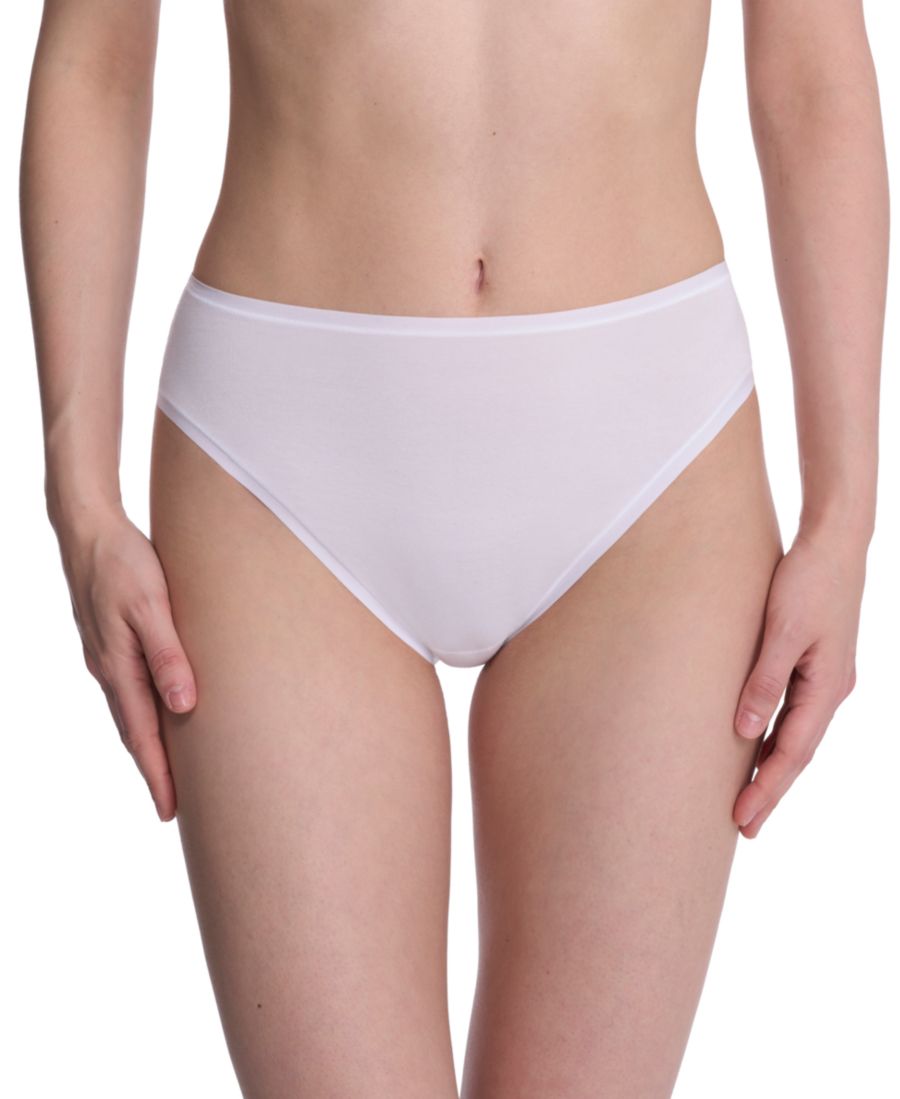 

Женские трусики Bliss Bare Cotton High-Cut Brief Underwear 772346 Natori, White