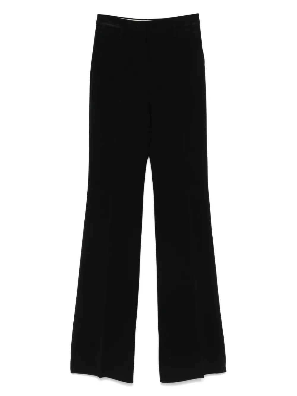

Брюки с завышенной талией MAX MARA, черный