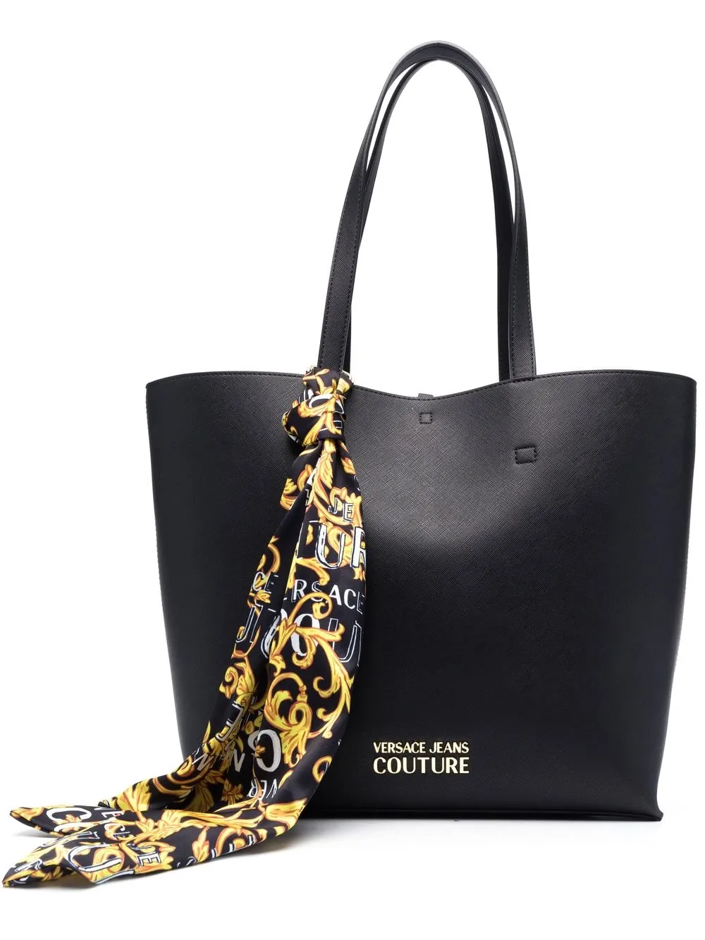 

Сумка-тоут из искусственной кожи Versace Jeans Couture, черный