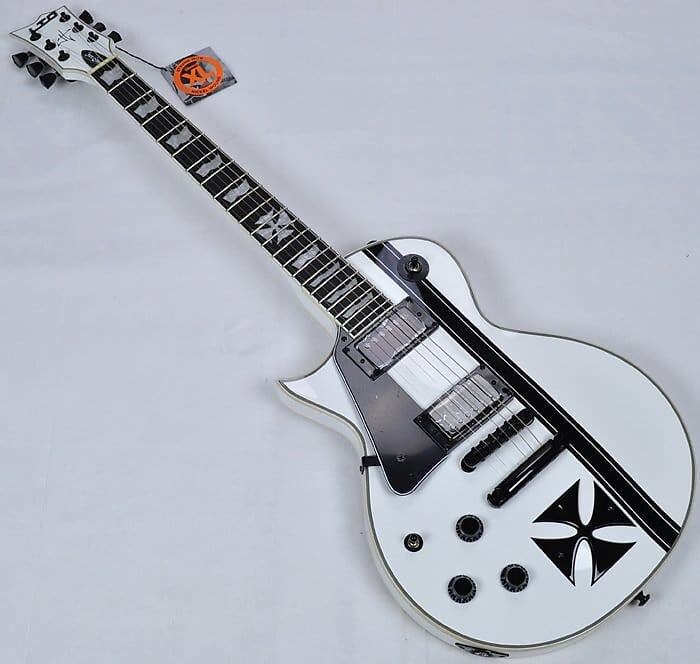 

Электрогитара ESP LTD Iron Cross James Hetfield Left Hand Guitar Snow White