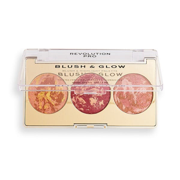 

Палетка хайлайтеров Blush & Glow Revolution Pro