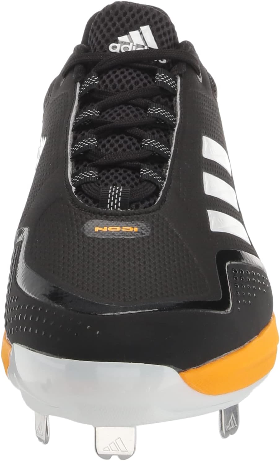 Мужские бейсбольные кроссовки Adidas Icon 7, белый/черный/золотой — фото 2