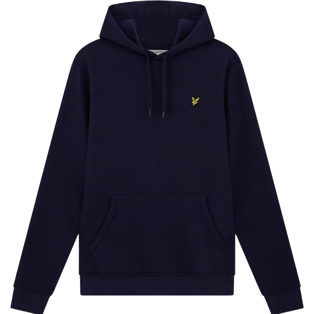 

Темная толстовка с логотипом Lyle & Scott, синий