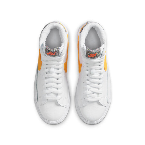 Кроссовки blazer mid '77 vintage 'space hippie' Nike, белый — фото 4