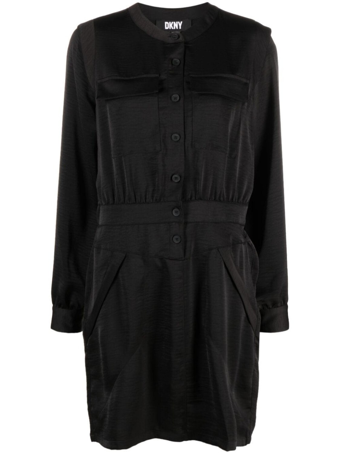 

DKNY платье миди с карманами, черный
