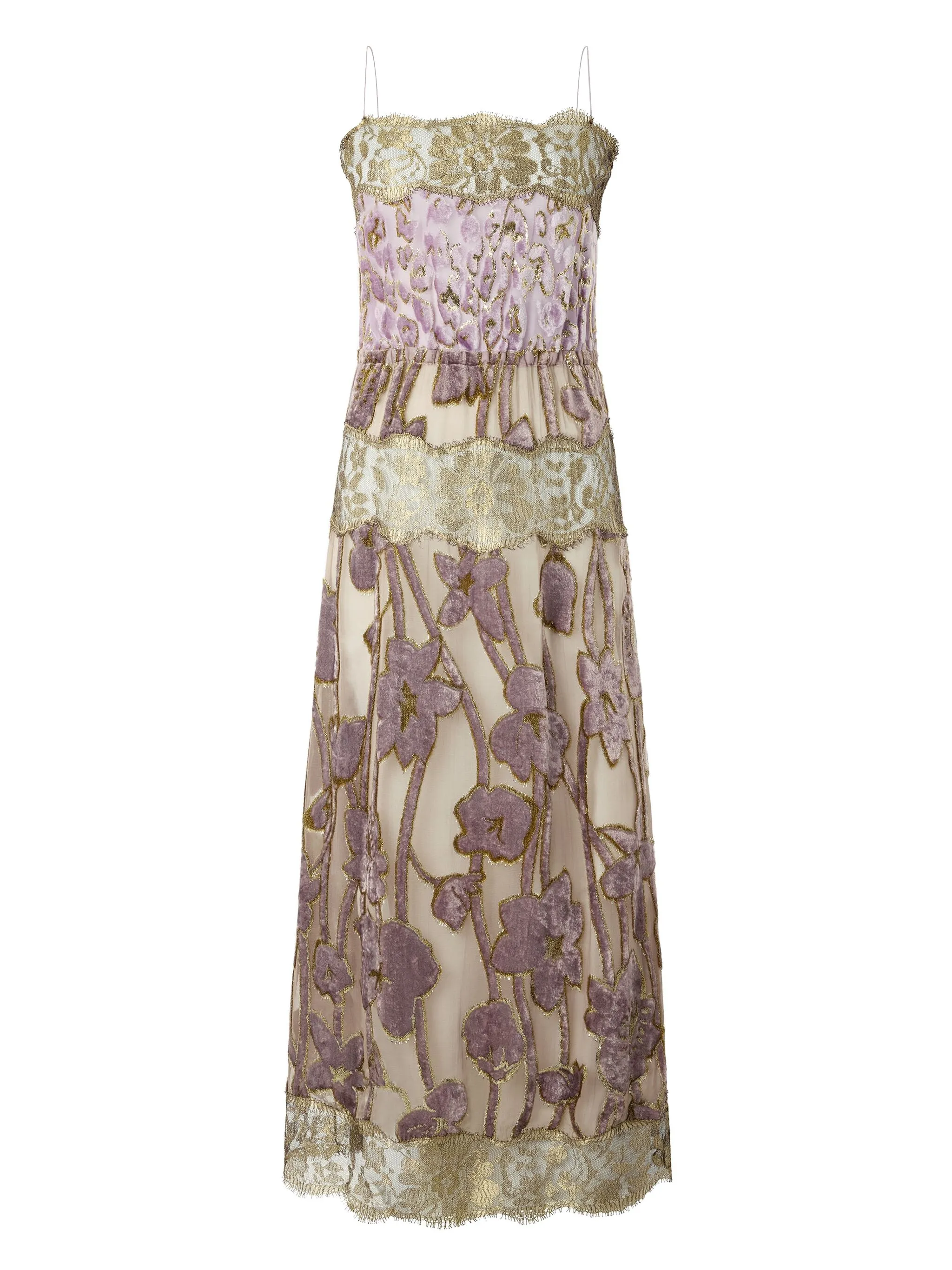 

Платье с цветочным узором Roberto Cavalli, бежевый