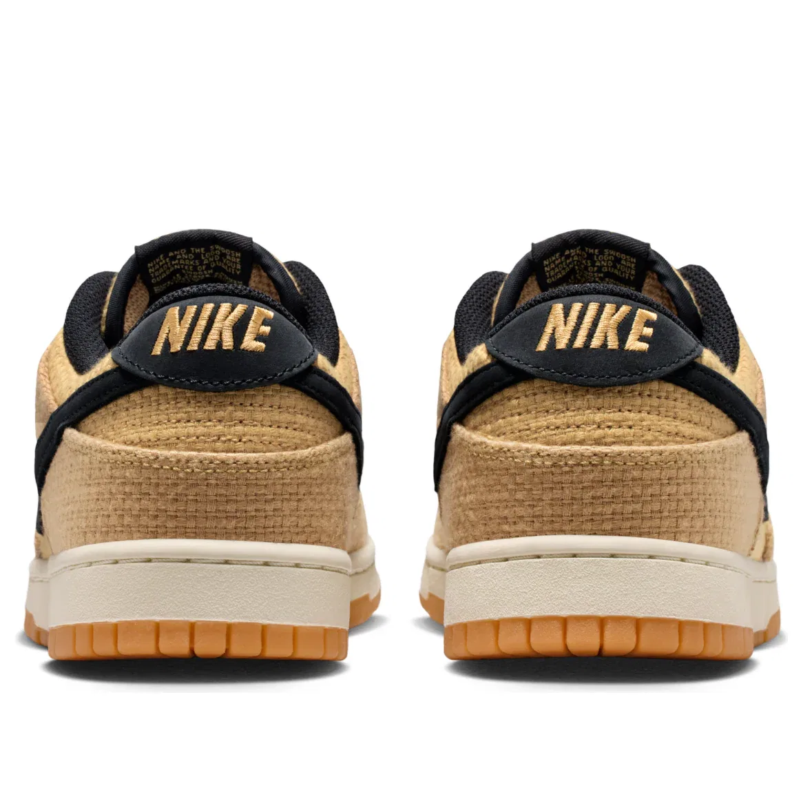 Кроссовки Nike Dunk Low Retro SE 'Filbert Twine Black' II7078-201, цвет tan — фото 4