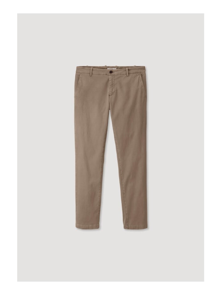 

Тканевые брюки Hessnatur Chino LENN Regular aus Bio Baumwolle, цвет lehm