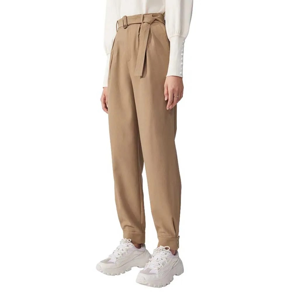

Брюки Lily Elastic Back Waist, бежевый
