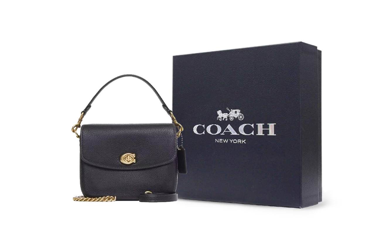 

Coach Женская сумка Cassie из коровьей кожи, наплечная, кроссбоди, маленькая, черная