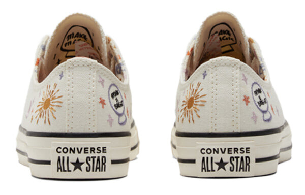 Кроссовки chuck taylor all star mystic world beige Converse, белый — фото 4
