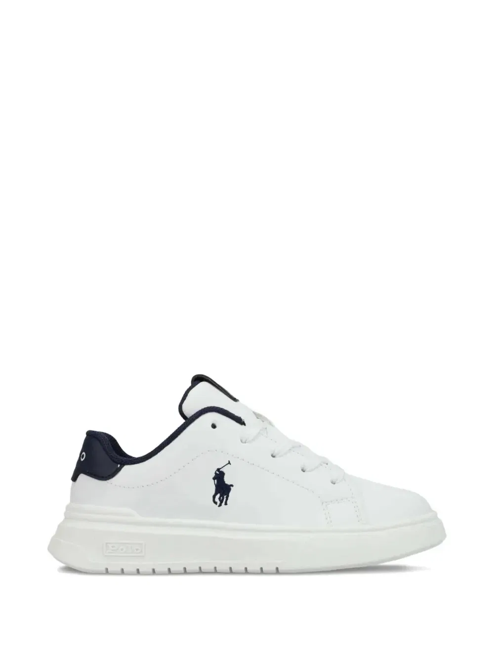 Кроссовки Heritage Court Super Polo Ralph Lauren Kids, белый — фото 2