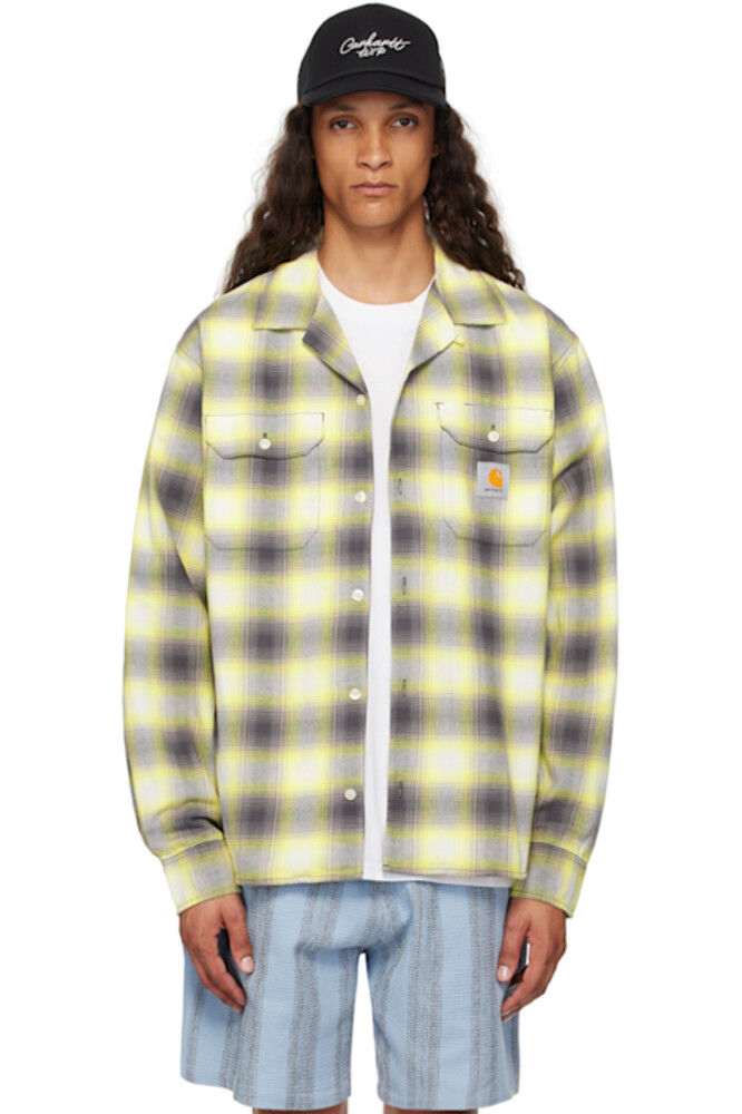 

Рубашка в клетку Бланшар желто-серого цвета Carhartt Work In Progress