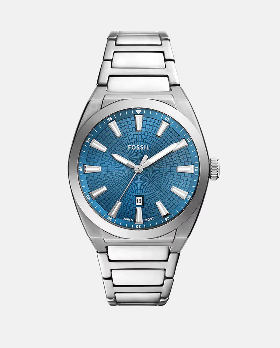 

FS6054 стальные мужские часы Fossil, серебряный