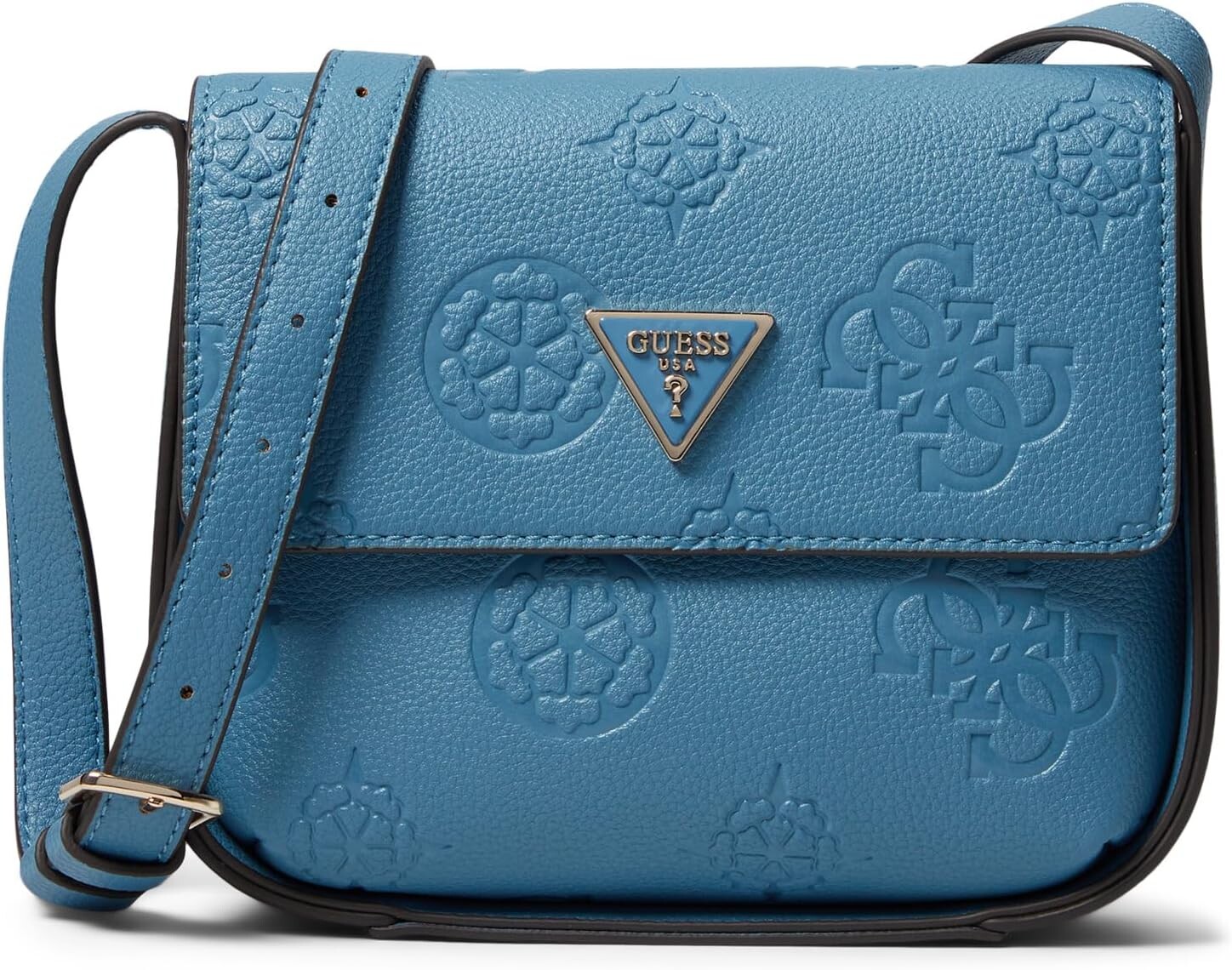 

Сумка кросс-боди GUESS Keandra Crossbody Flap, цвет Slate Logo