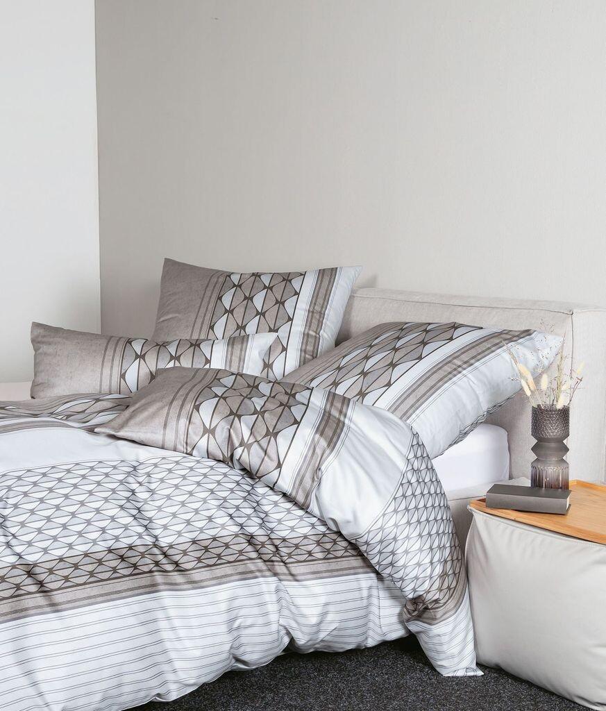 

Постельное белье Janine Interlock Fine Jersey Carmen S 55089-08 серебро платина 135x200 см + 80x80 см Original Janine