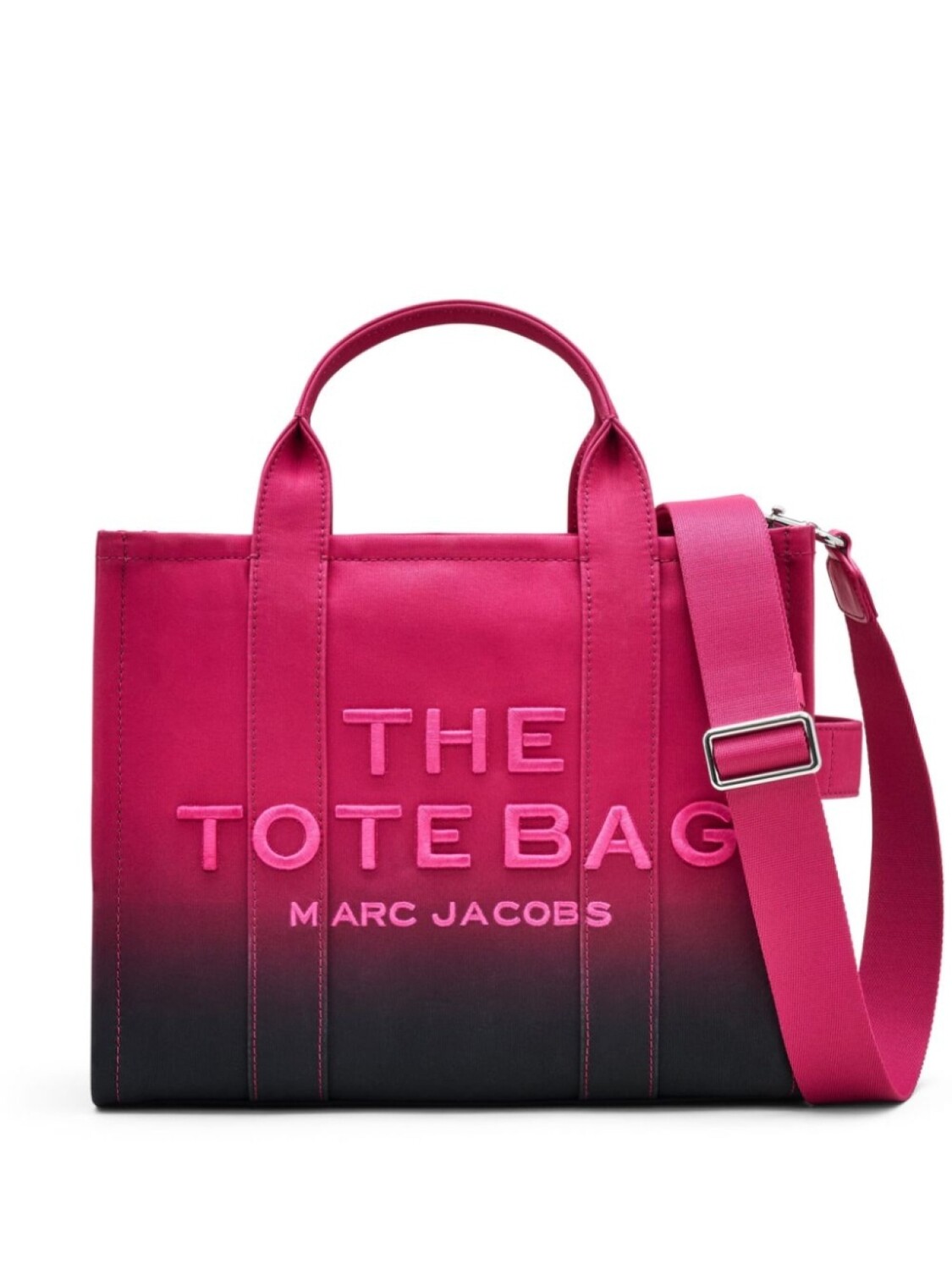 

Marc Jacobs сумка The Ombre Canvas Medium Tote, черный