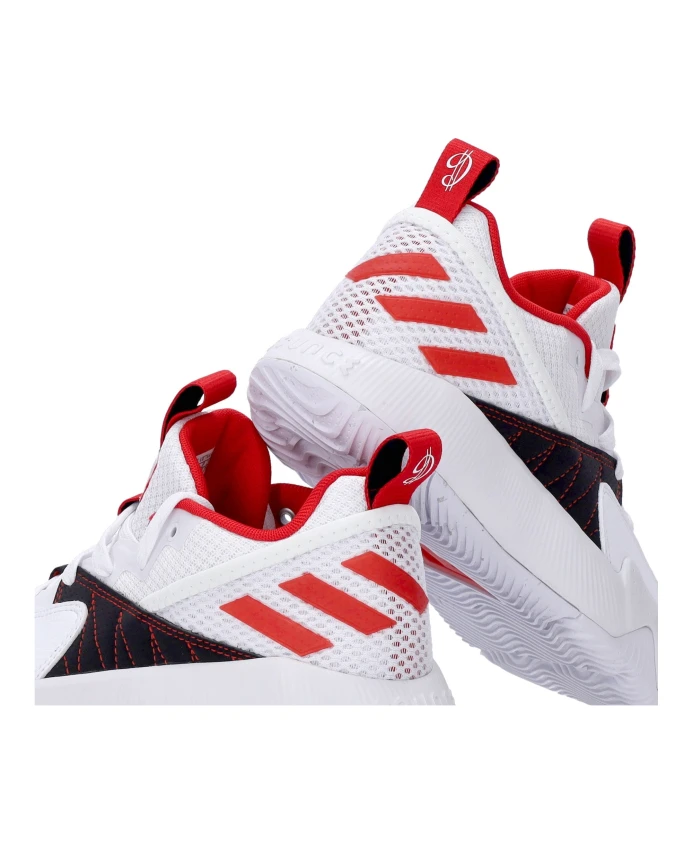 Сертифицированные баскетбольные кроссовки, облачно-красный/серый Adidas, мультиколор — фото 2