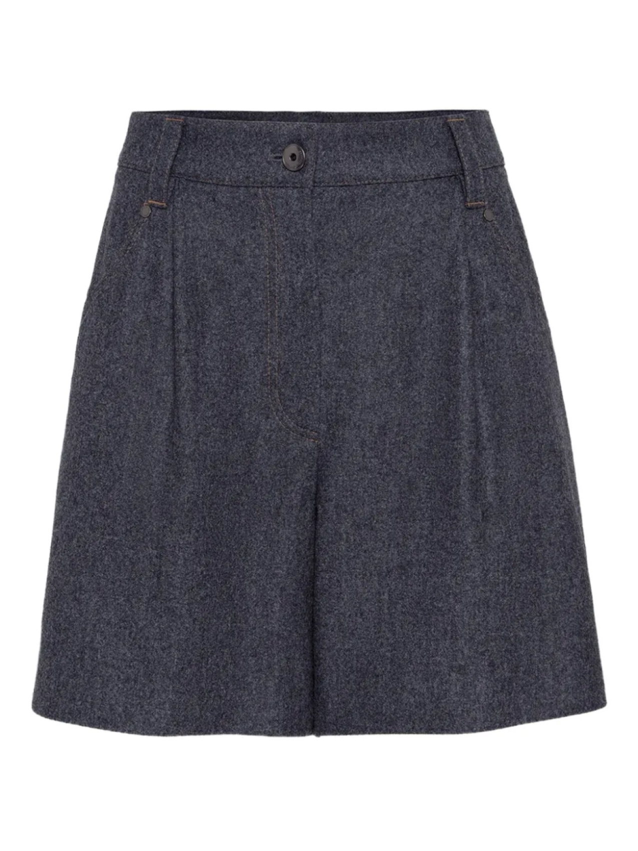 

Brunello Cucinelli шерстяные шорты, серый