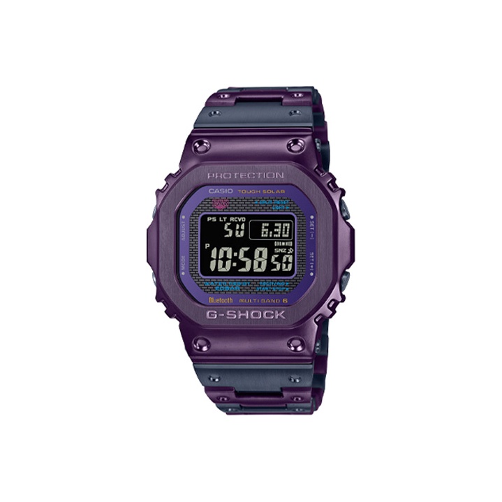 

G-SHOCK Часы Casio G SHOCK GMW B5000PB 6, Purple Black Watch Dial