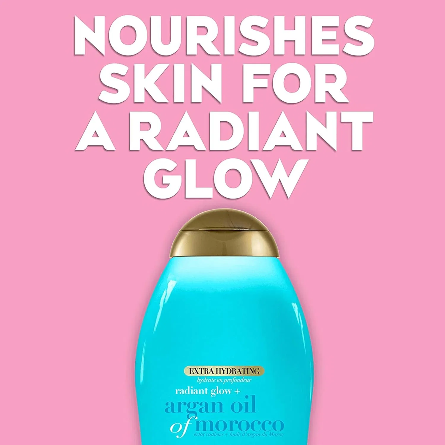 Увлажняющий гель для душа «Radiant Glow + Argan Oil Morocco» 578 мл от OGX Ogx — фото 3