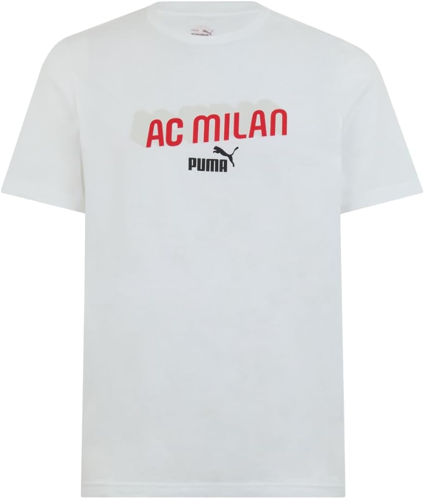

Мужская спортивная футболка Puma ACM Culture (777675), белый/красный