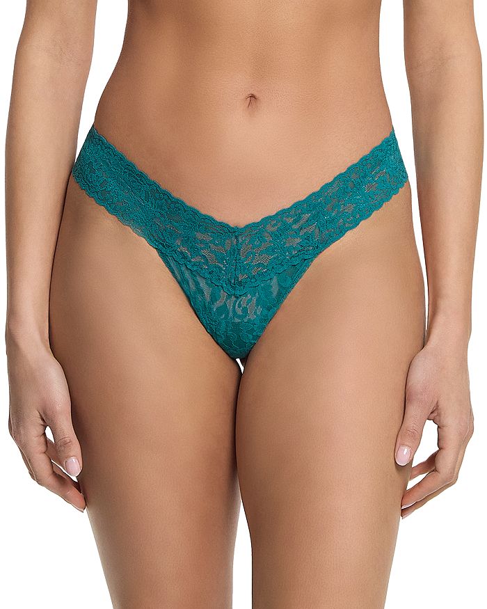 

Фирменные стринги с низкой посадкой Hanky Panky, зеленый