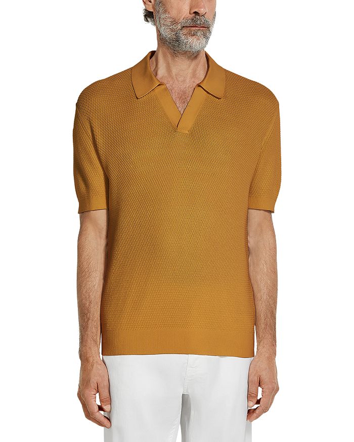 

Премиальная поло ZEGNA, желтый