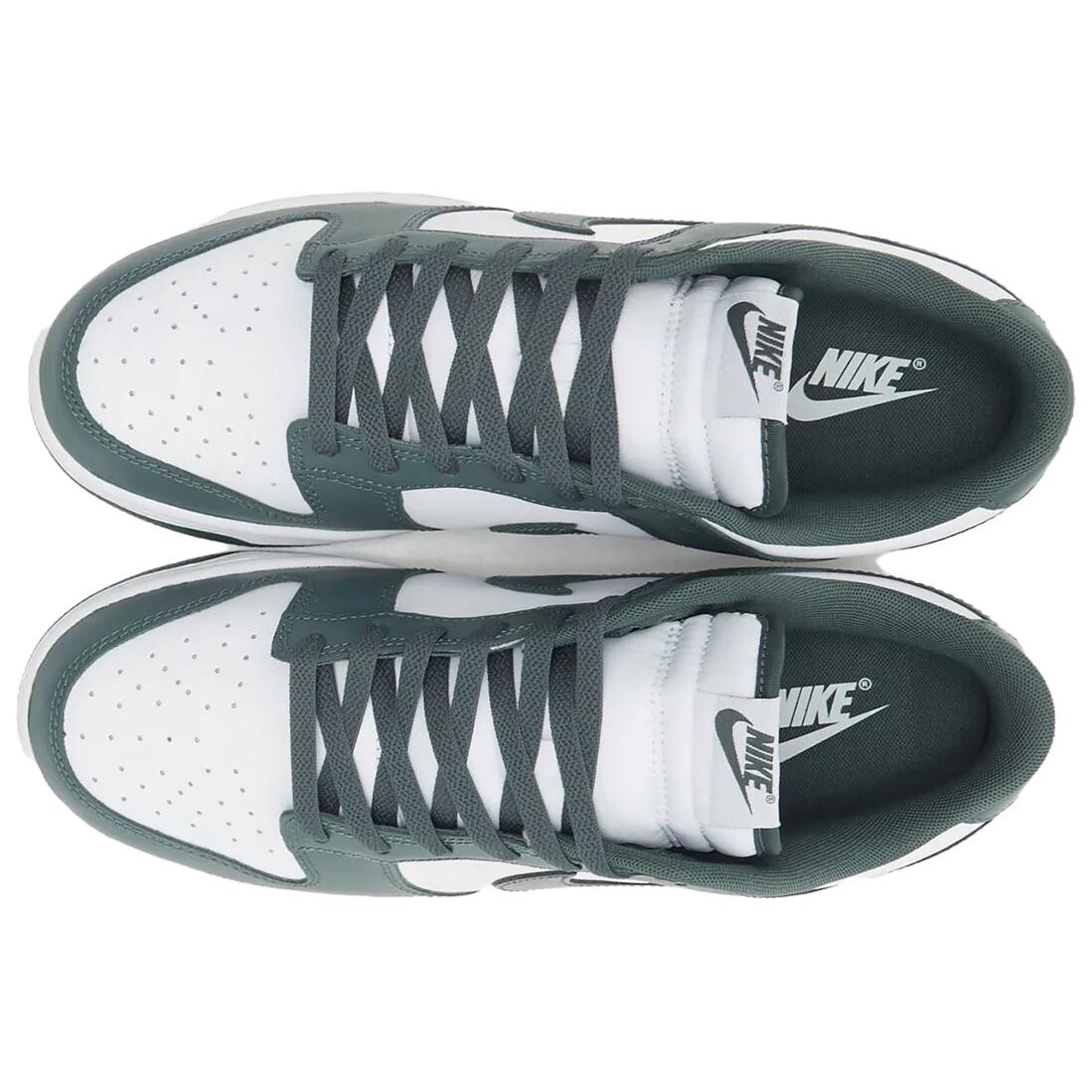 Кроссовки Nike Dunk Low 'Vintage Green', зеленый — фото 3